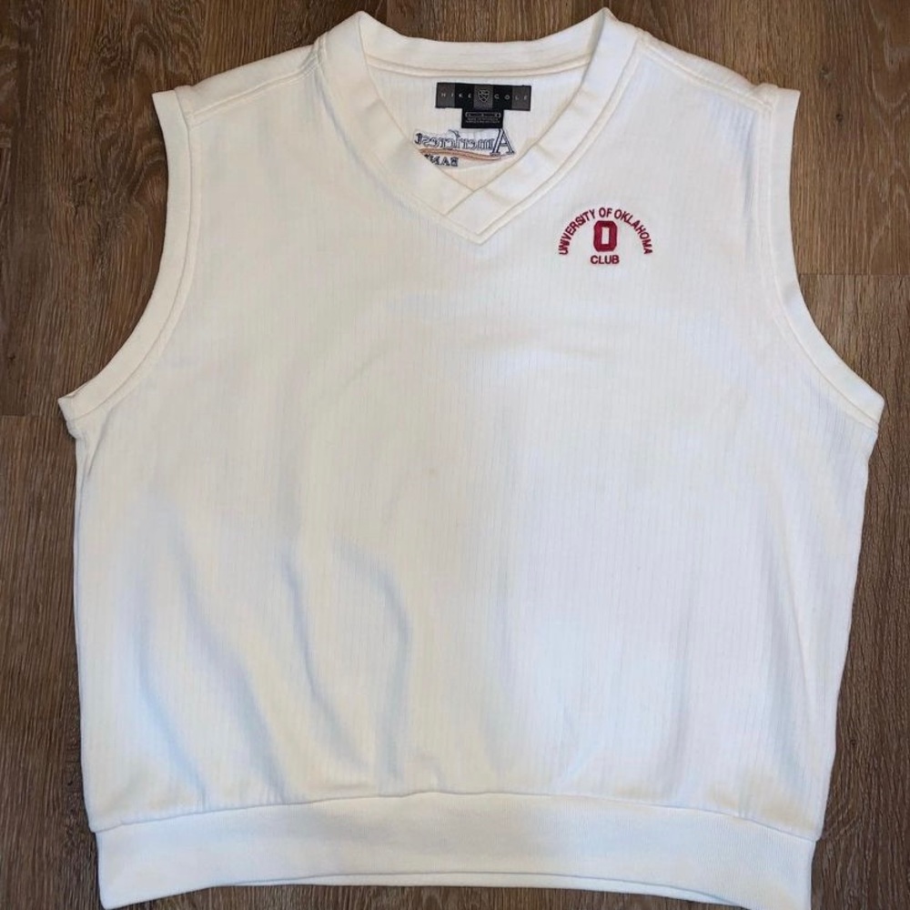 Vintage university of Oklahoma club vest.